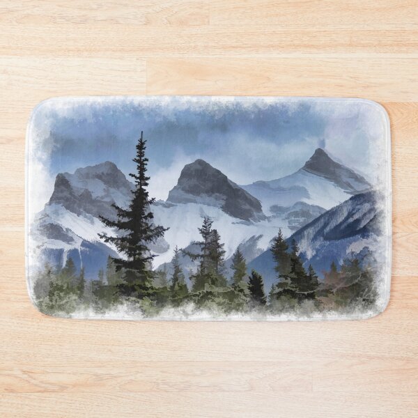 Item preview, Mystic Three Sisters Mountains - Canadian Rockies  designed and sold by NaturePrints.