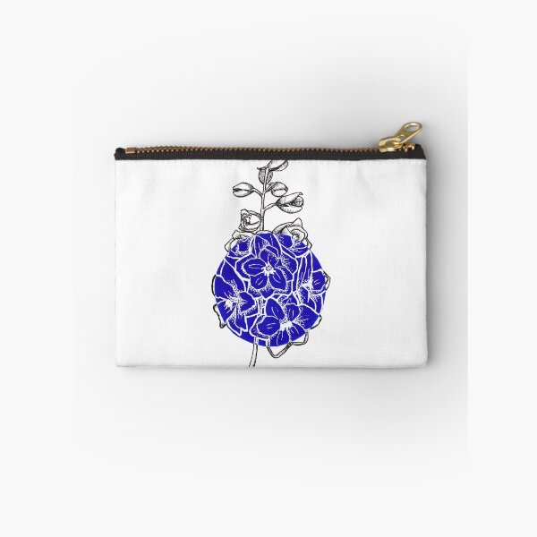 Item preview, Dark Blue Delphinium Flowers designed and sold by Sasha Stowe.