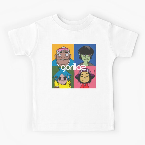 Noodles Kids Babies Clothes Redbubble - gorillaz demon days shirt roblox