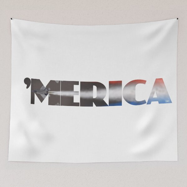 Item preview, Merica Patriotic Jets Silhouette designed and sold by DSC Arts.