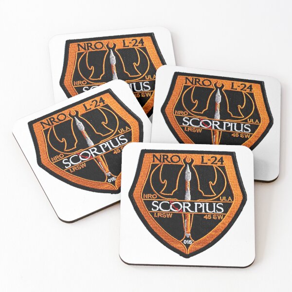 Item preview, NROL-24 Scorpius Launch Team Crest designed and sold by Nikki SpaceStuffPlus.