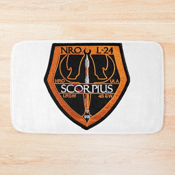 Item preview, NROL-24 Scorpius Launch Team Crest designed and sold by Nikki SpaceStuffPlus.