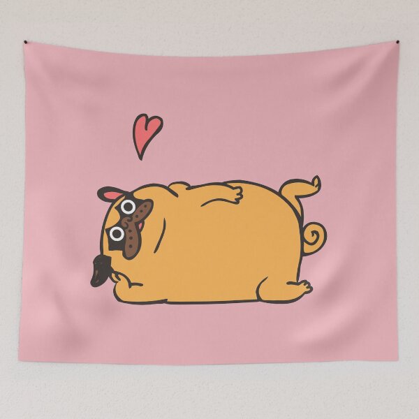 Item preview, Rub My Belly Pug designed and sold by Huebucket.