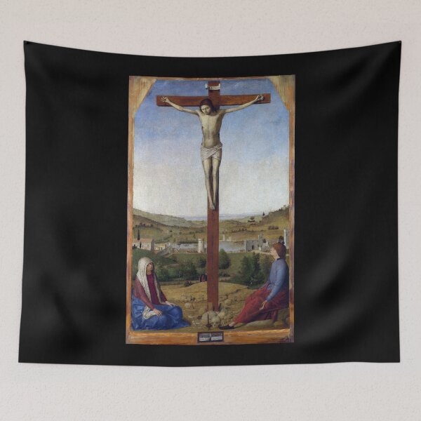 Artikelvorschau, Christus gekreuzigt - Antonello da Messina - c1475 entworfen und verkauft von CrankyOldDude.