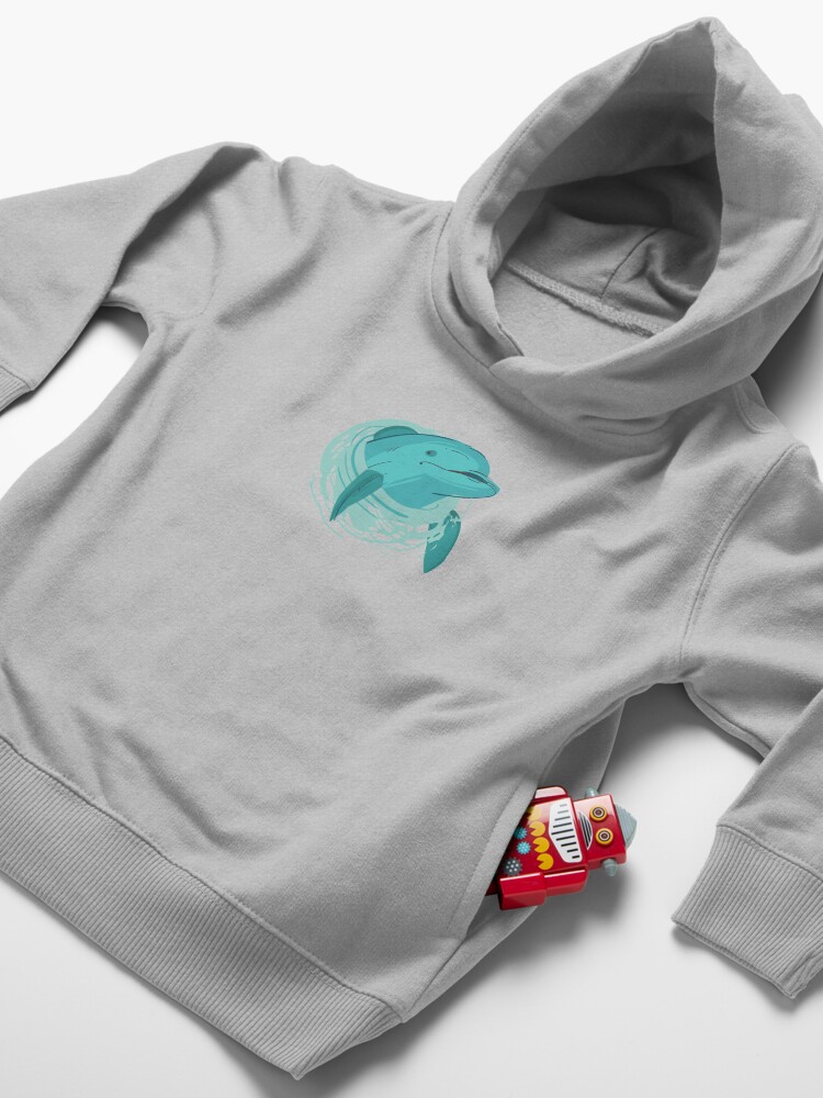 : Dolphin's Rock Toddler Hoodie - Funny Toddler Hooded