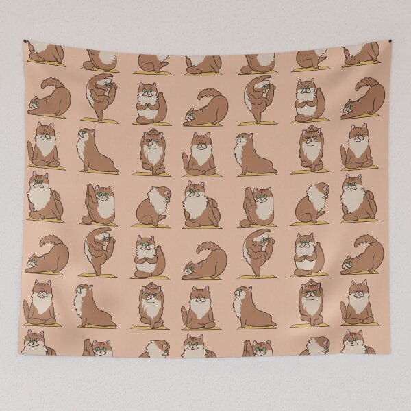 Item preview,  Maine Coon Yoga designed and sold by Huebucket.