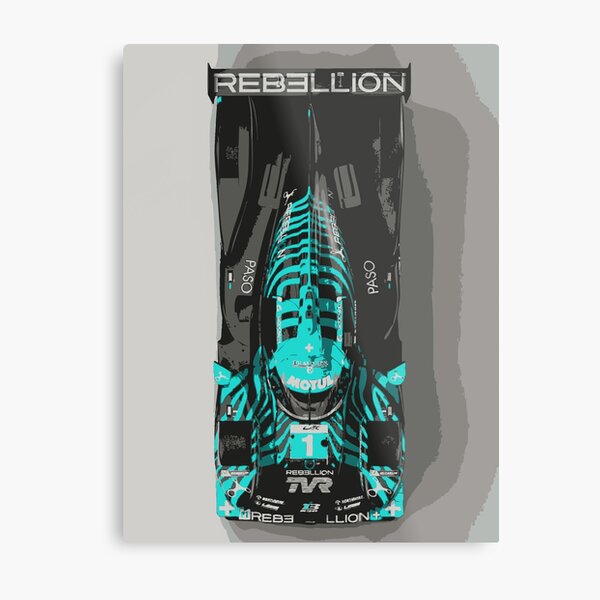 TVR Rebellion LMP Race Car Metal Print