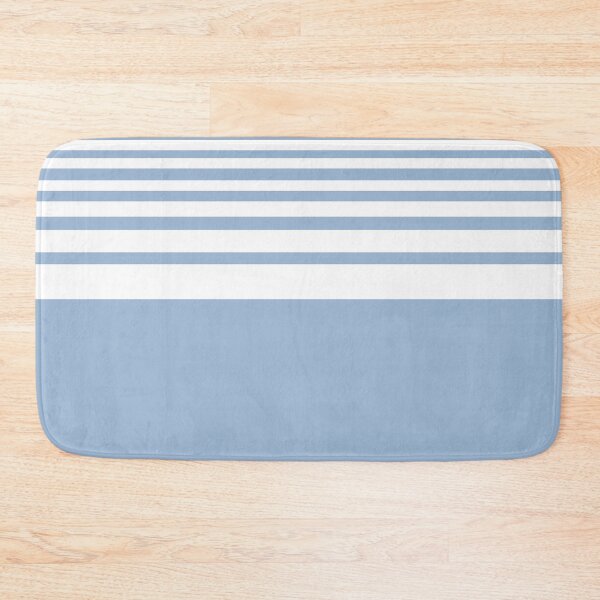 Item preview, COLOR OF THE YEAR 2000 CERULEAN WITH DIMINISHING STRIPES designed and sold by ozcushions.