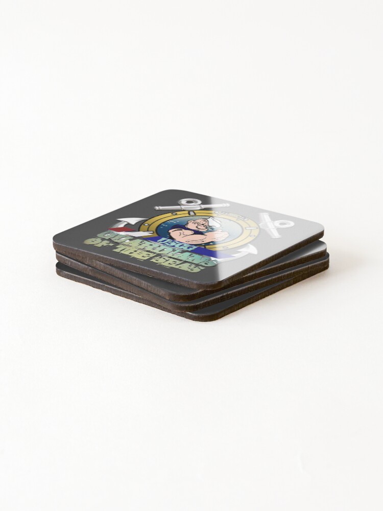 Thumbnail 4 of 5, Coasters (Set of 4), United States Coast Guard designed and sold by FantasySkyArt.