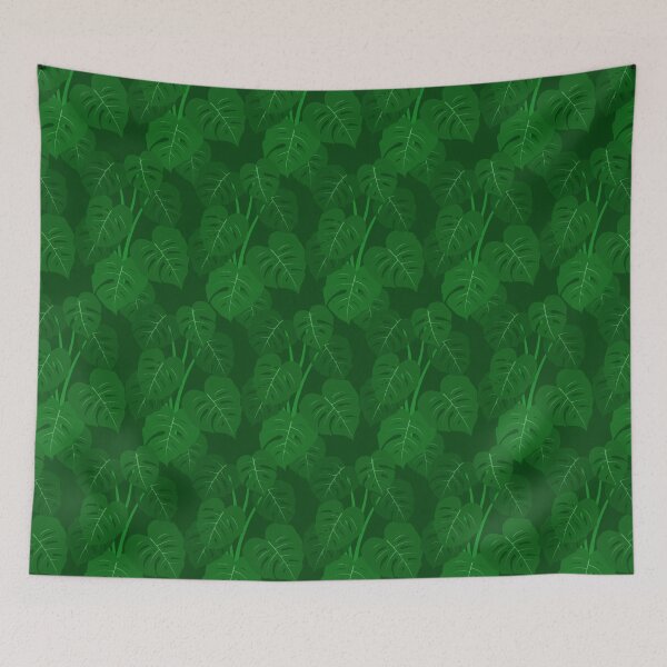 Item preview, Hand Painted Monstera Deliciosa Tropical Houseplant Art designed and sold by Chee Sim.