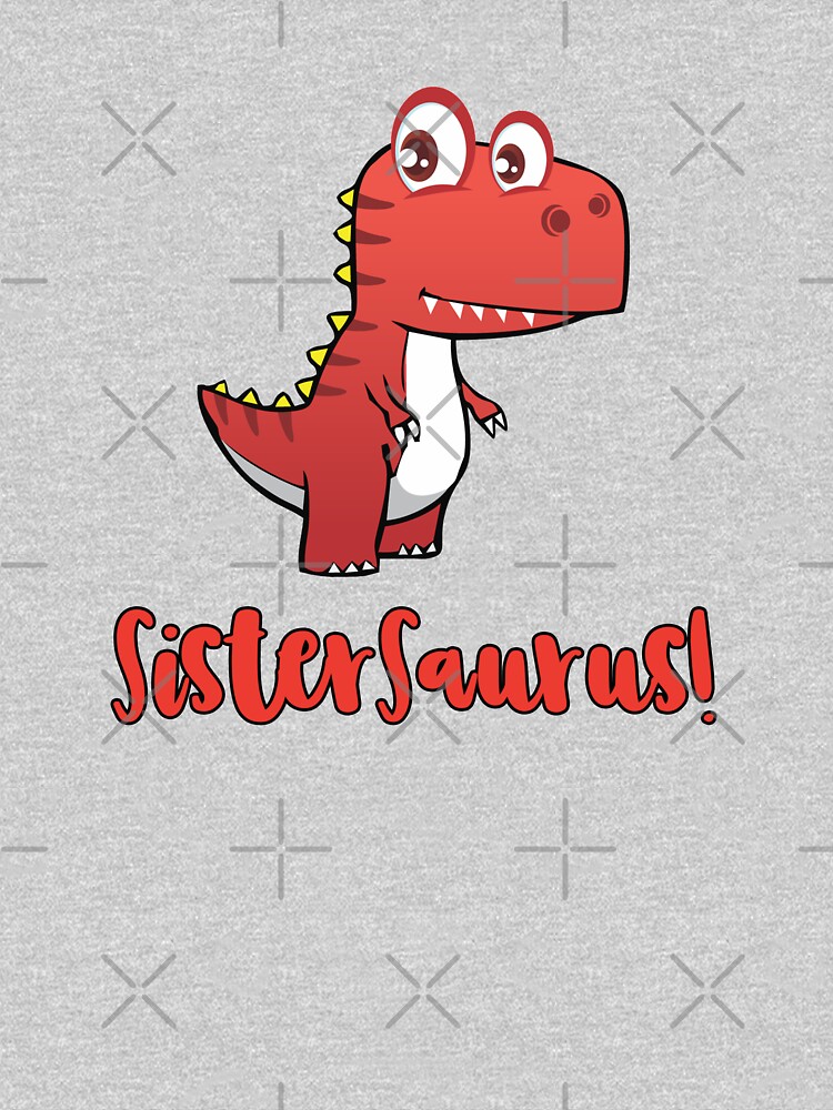 cute red dinosaur