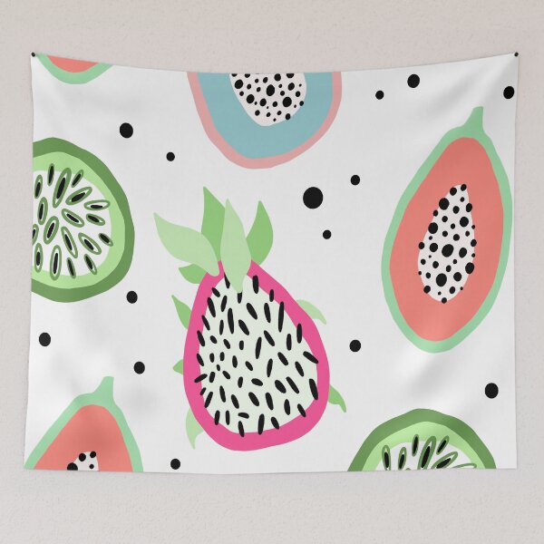 Item preview, exotic fruits pattern designed and sold by haroulita.