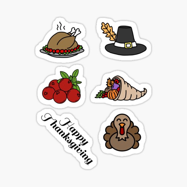 Happy Thanksgiving Sticker Pack Sticker