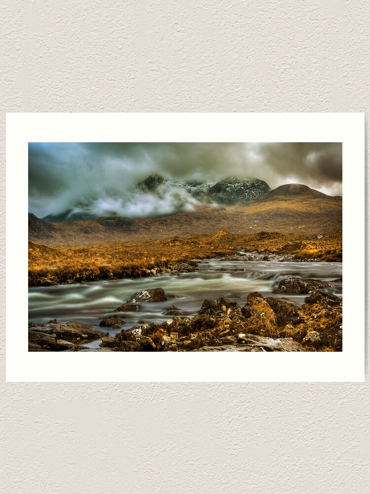 Alternate view of Misty Isle (2) Art Print
