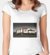 Dingo Flour Mill - Fremantle Western Australia Women's Fitted Scoop T-Shirt