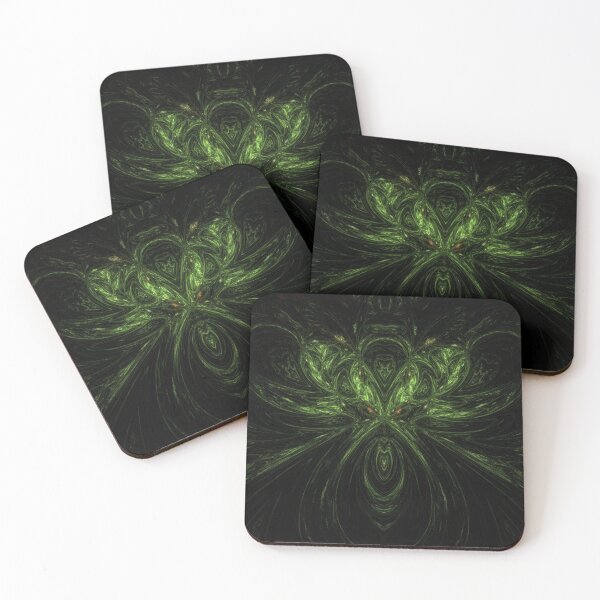 Item preview, Green Alien | Fractal Art designed and sold by Brian Kroijer.