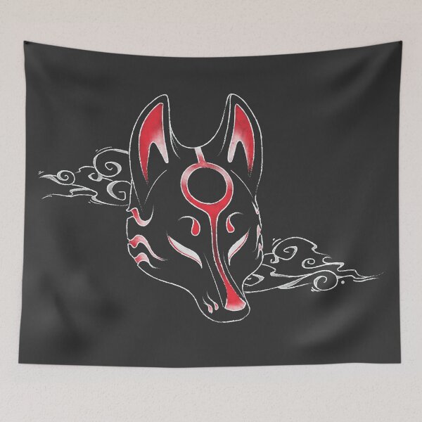 Item preview, Kitsune mask designed and sold by SoulArtLove.