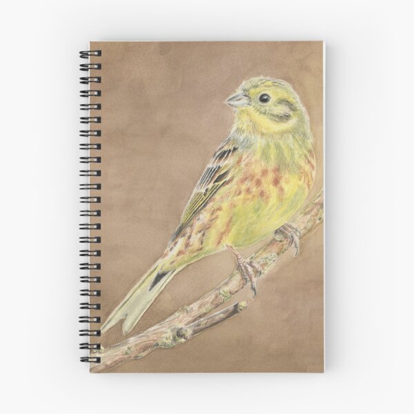 Item preview, Yellowhammer On Brown designed and sold by LittleForestArt.