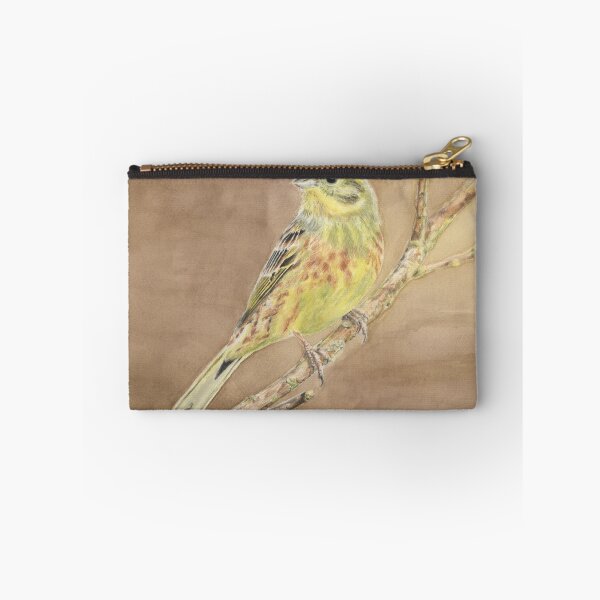 Item preview, Yellowhammer On Brown designed and sold by LittleForestArt.