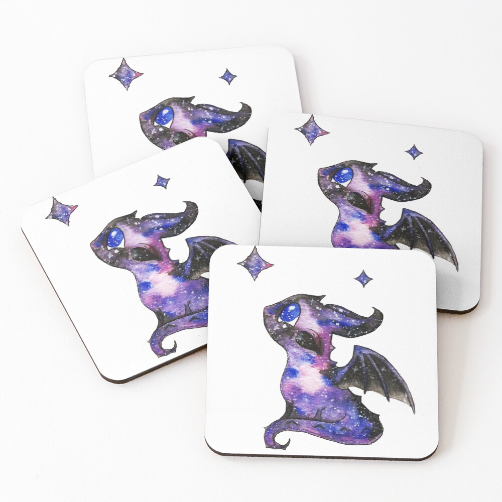 Item preview, Coasters (Set of 4) designed and sold by RuaBestiary.