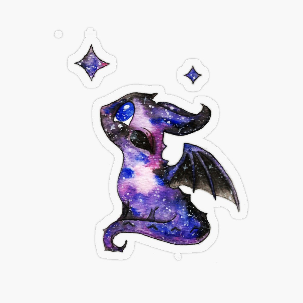 Galaxy Dragon Charm – Little Dragon Designs