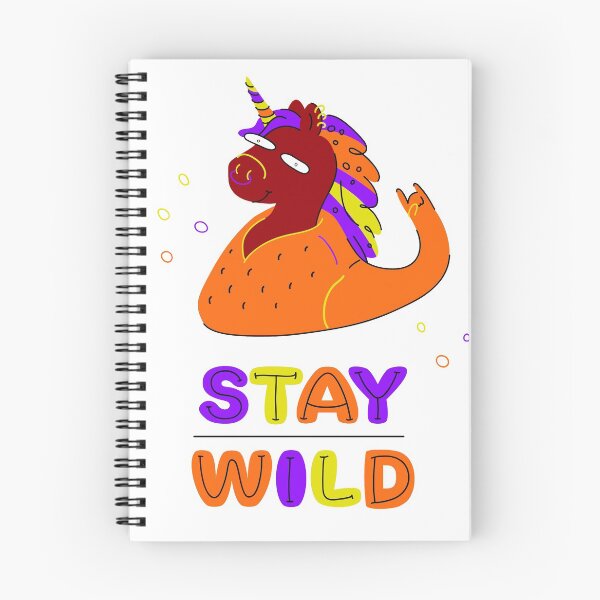 Item preview, Funny Unicorn Punk. STAY WILD - motivation phrase designed and sold by zuperelectracat.