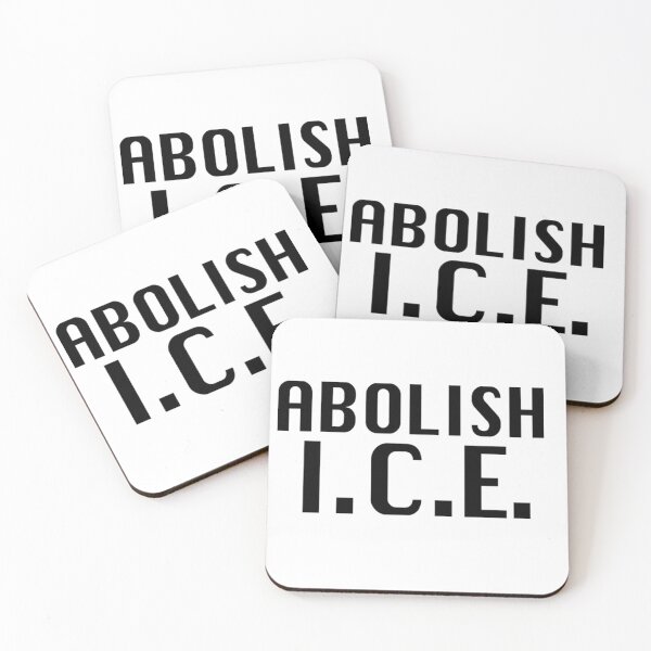 Item preview, Abolish I.C.E. (black text) designed and sold by MainsleyDesign.