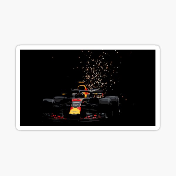 Max Verstappen - Redbull Monaco Sticker