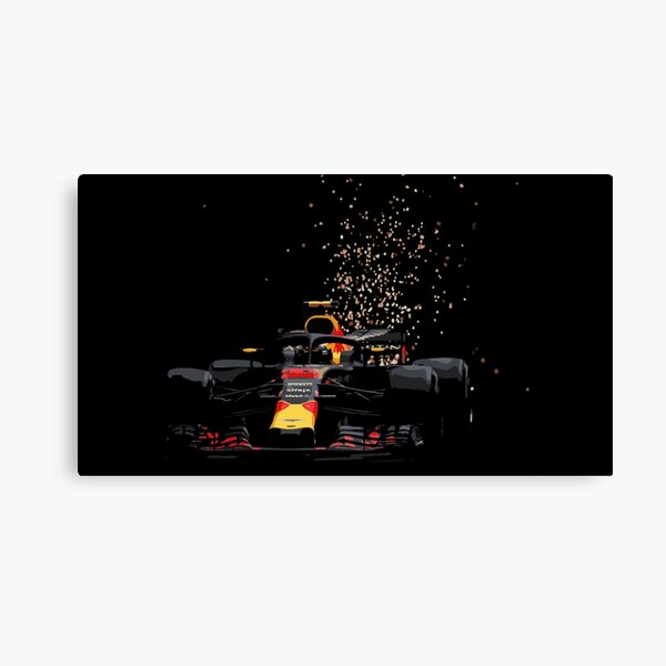 Max Verstappen Redbull Monaco Canvas Print By Speedbirddesign Redbubble