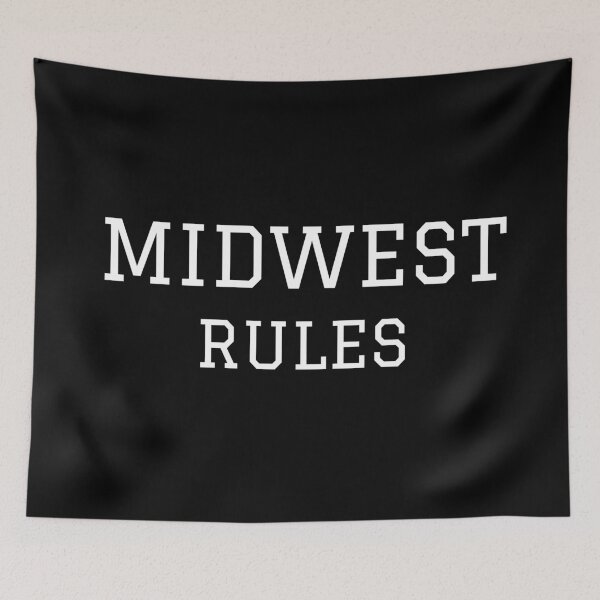 Item preview, Midwest Rules designed and sold by Legit Hooligan.