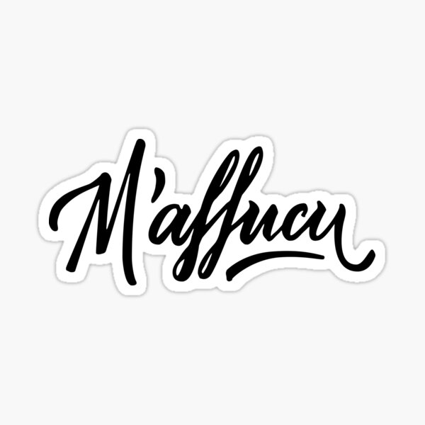 M'affucu Sticker