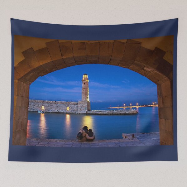Item preview, Old port, old lighthouse designed and sold by Hercules Milas.