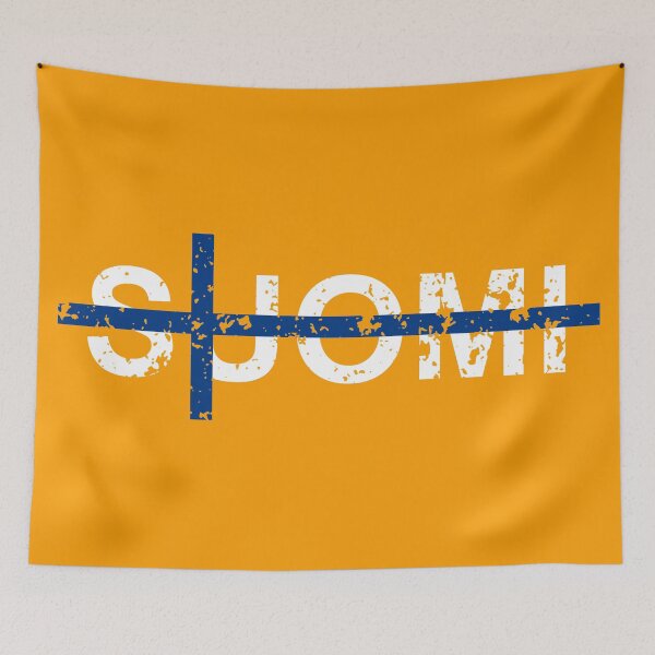 Artikelvorschau, Suomi Finnland Flagge entworfen und verkauft von crizzinho.