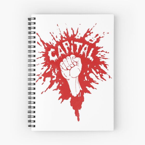 Item preview, Paris Revolt, May 68: 'CAPITAL' in Deep Blood Red designed and sold by Day Chapman.