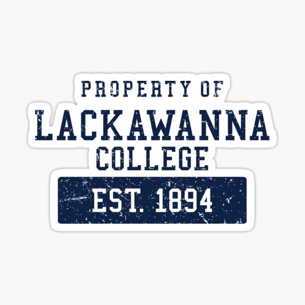 Property of Lackawanna College Sticker