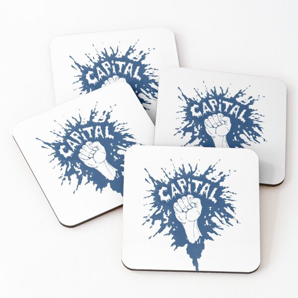 Item preview, Paris Revolt, May 68: 'CAPITAL' in Deep Blue designed and sold by Day Chapman.