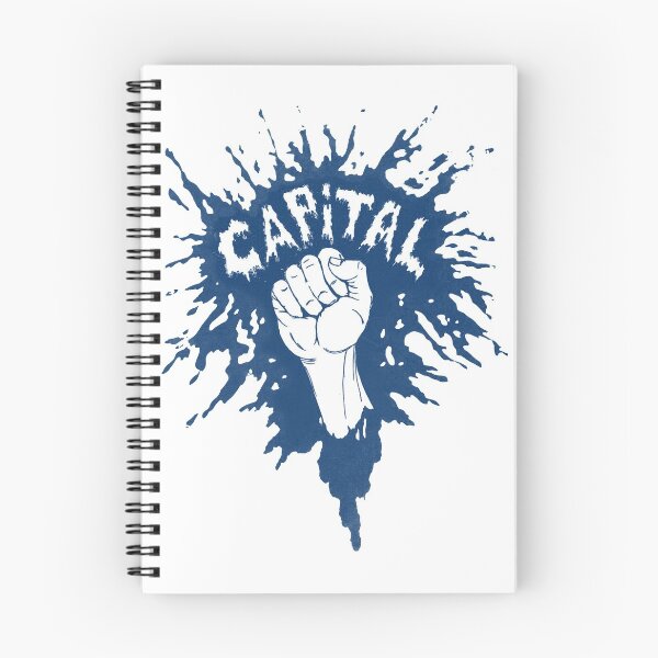 Item preview, Paris Revolt, May 68: 'CAPITAL' in Deep Blue designed and sold by Day Chapman.