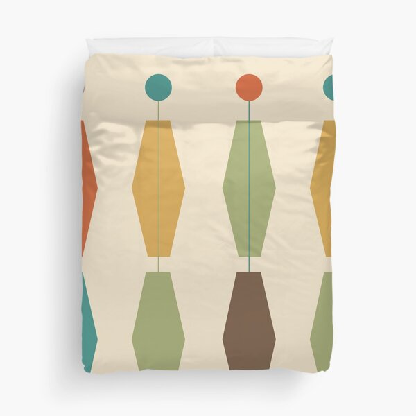 Item preview, Mid Century Retro Multi Color Mod Shape Design by Bobby West designed and sold by BobbyWest1965.