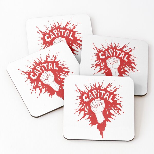 Item preview, Paris Revolt, May 68: 'CAPITAL' in Deep Blood Red designed and sold by Day Chapman.