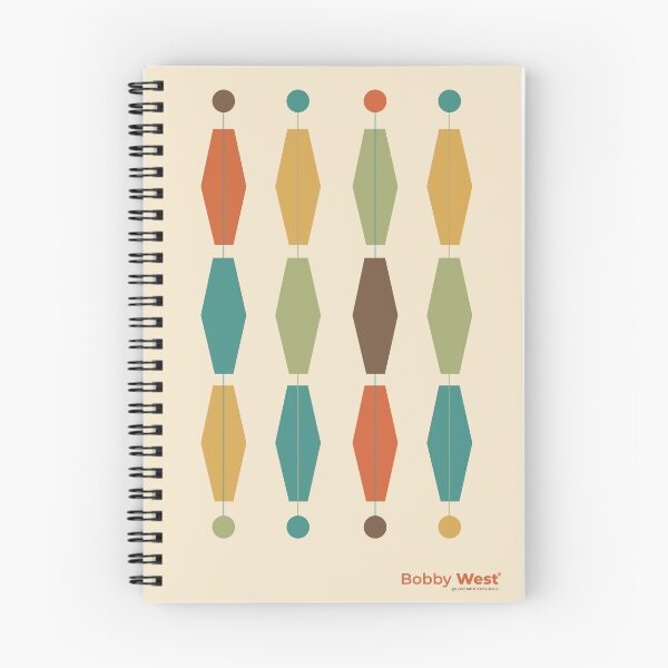 Item preview, Mid Century Retro Multi Color Mod Shape Design by Bobby West designed and sold by BobbyWest1965.