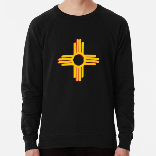Zia Symbol New Mexico Symbol Lightweight Sweatshirt For Sale By