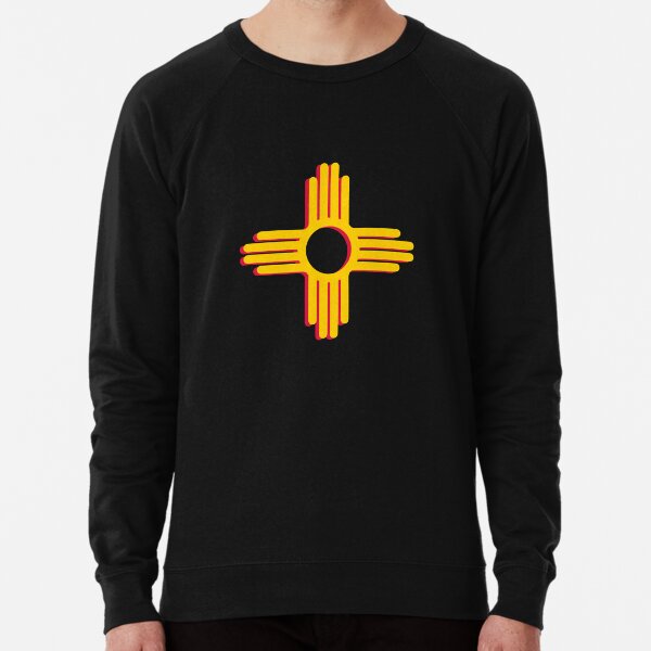 Zia symbol New Mexico symbol Lightweight Sweatshirt