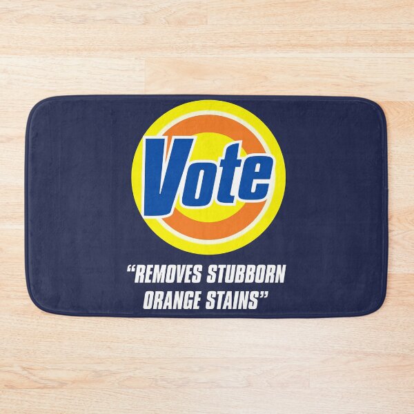 Item preview, Detergent Parody - Vote 2020 - Removes Stubborn Orange Stains | Pin | Button designed and sold by countercolour.