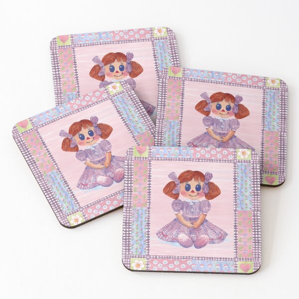 Item preview, Rag Doll Cheater Quilt designed and sold by FlixyDoodles.