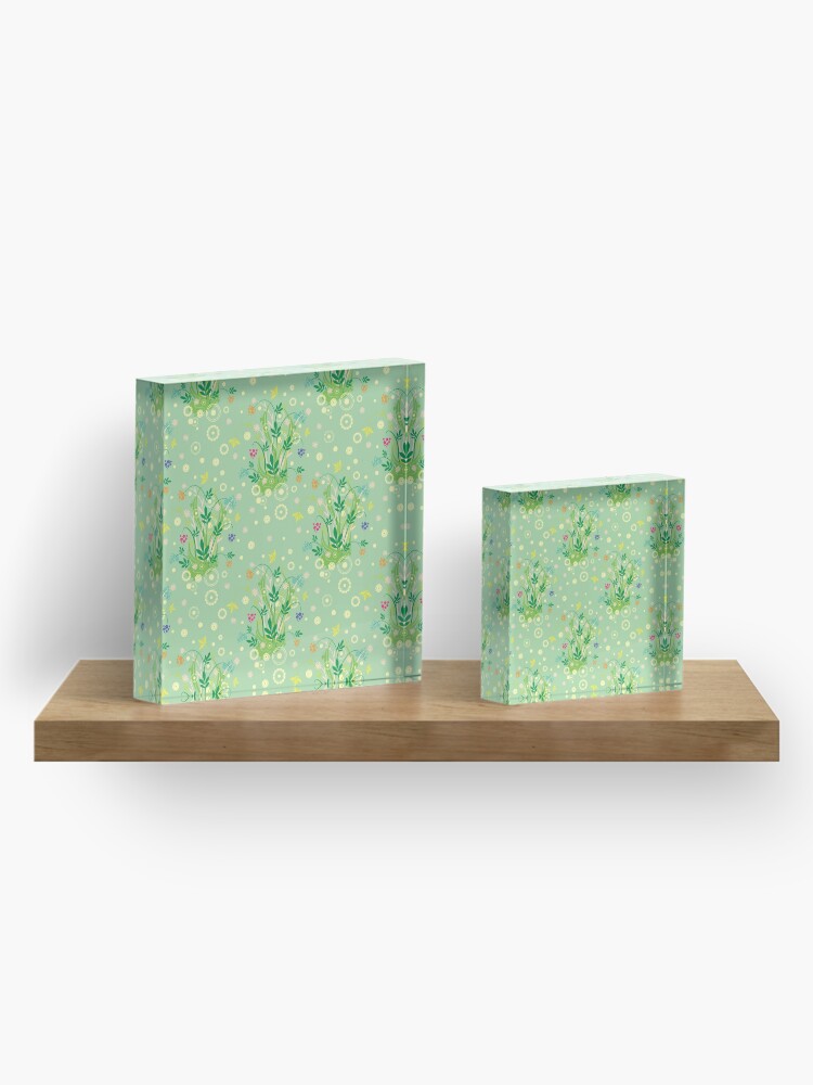 Alternate view of Decorative products with floral ornament. Acrylic Block