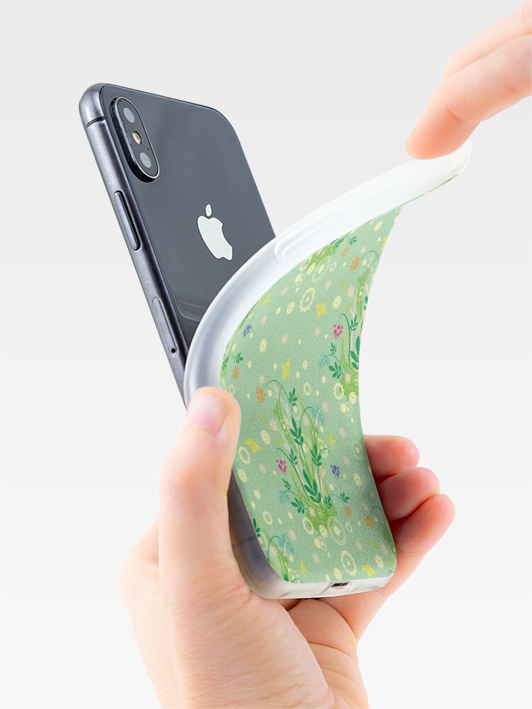 Alternate view of Decorative products with floral ornament. iPhone Case & Cover