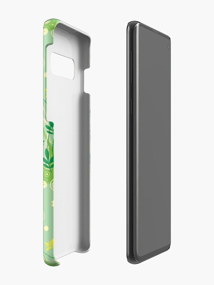 Alternate view of Decorative products with floral ornament. Case & Skin for Samsung Galaxy