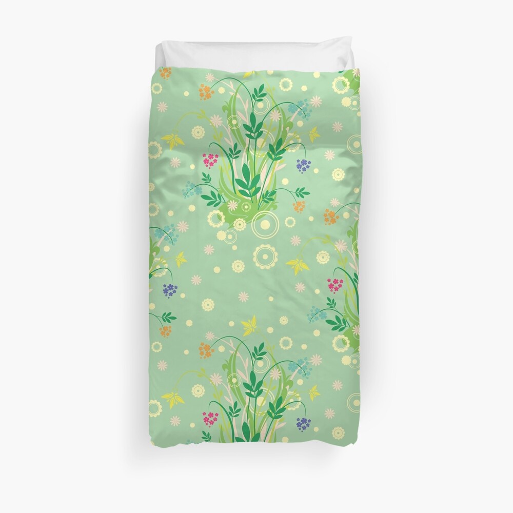 Decorative products with floral ornament. Duvet Cover