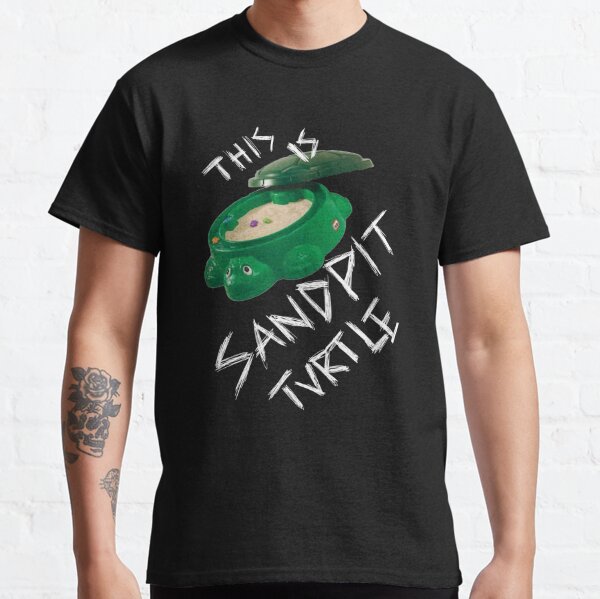This Is Sandpit Turtle - bmth meme - weiß auf schwarz Classic T-Shirt