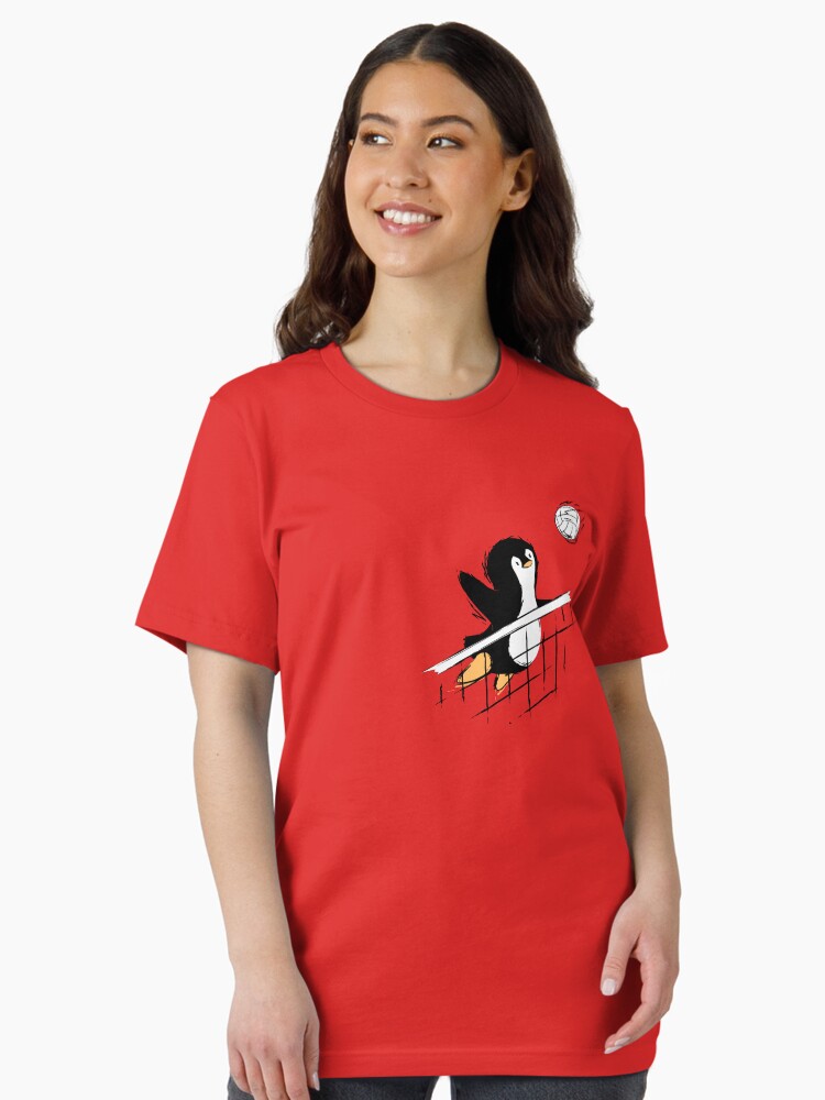 Thumbnail 2 of 7, Essential T-Shirt, Flying Penguins designed and sold by adru.